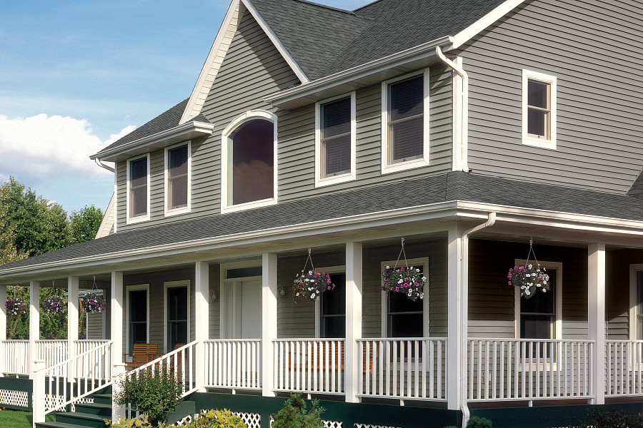 Restoration Classic Colors On Real Homes in Granite Gray