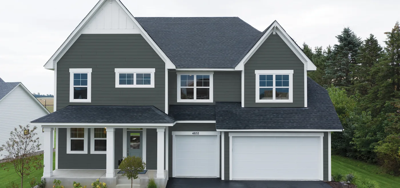 LP ExpertFinish Colors On Real Homes in Midnight Shadow