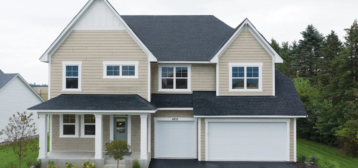 LP ExpertFinish Colors On Real Homes in Washed White