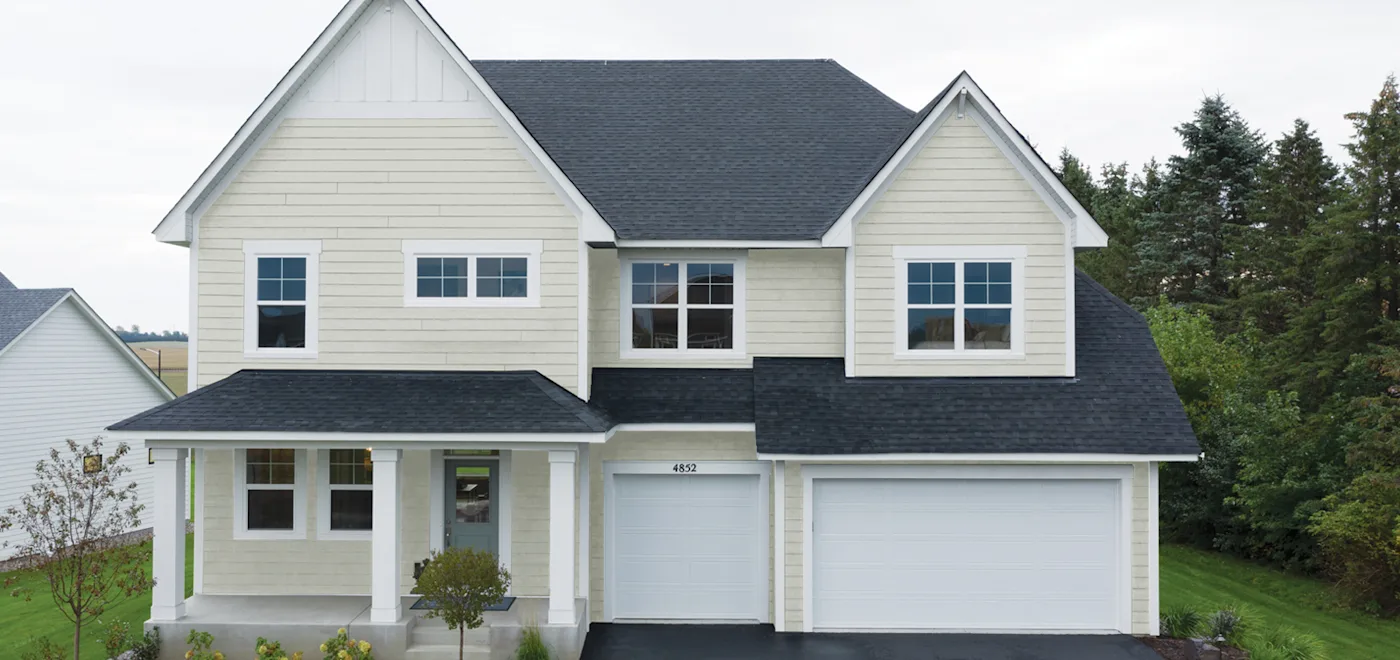 LP ExpertFinish Colors On Real Homes in Quarry Gray