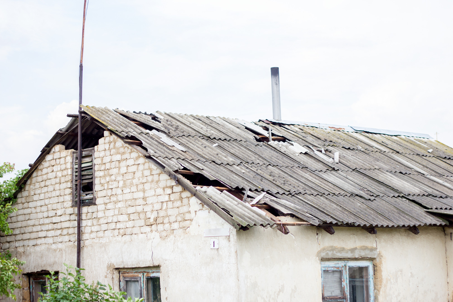 roof damage